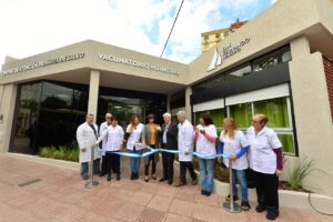 Andreotti inauguró un nuevo Centro de Salud y VacunatorioEl Intendente