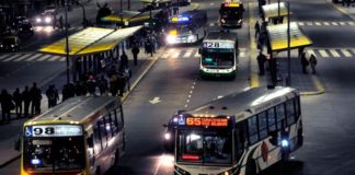 El transporte público urbano será gratuito hoy desde el mediodía por las celebraciones