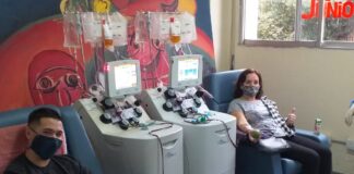 Las Superheroínas de la donación de plasma en la provincia