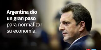 DEUDA: Massa: “Argentina dio una gran paso para normalizar su economía”