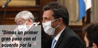 Massa: “Dimos un primer gran paso con el acuerdo por la deuda”