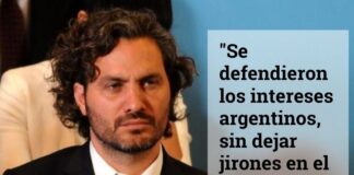 Cafiero: “Se defendieron los intereses argentinos, sin dejar jirones en el camino”