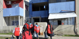 Tigre: El Municipio y Provincia entregaron alimentos a las familias del barrio Almirante Brown