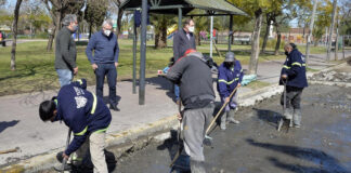 Tigre: Julio Zamora supervisó obras del municipio