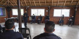 San Fernando: Acompañó una capacitación de violencia de género para el personal de las comisarías de la zona