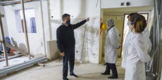 Vicente López: Nuevas obras en la Maternidad Santa Rosa