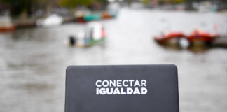 San Fernando: Se entregaron netbooks a estudiantes de 4to año de islas y acompañó el Servicio Alimentario Escolar