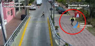 San Fernando: Protección Ciudadana detuvo a un ladrón que fingió ser municipal para robar un reflector