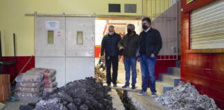 Vicente López: Jorge Macri recorrió las obras del Club Unión Vecinal 25 de Mayo