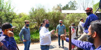 Escobar: Ariel Sujarchuk supervisó la obra de repavimentación de la calle Mermoz en Belén de Escobar
