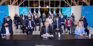 “Confiamos en que nos acompañen”, dijo el Presidente a las fuerzas de seguridad de la provincia