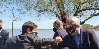 Tigre: Zamora acompañó a Kicillof en la presentación del Fondo Municipal para la Reactivación Cultural y Turística