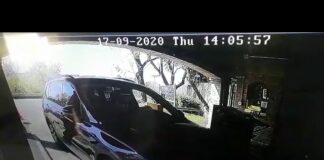 Marlvinas: Furioso ataque en la entrada a un country, le rompieron los vidrios de la camioneta aunque no llegaron a robarle