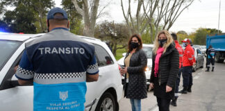 Tigre: Se realizó un nuevo operativo vehicular en el ingreso a la ciudad