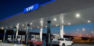 YPF aumentó 4,5% el precio de sus combustibles