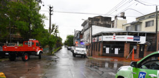San Fernando: El COEM realizó tareas preventivas frente al alerta por tormentas fuertes y sudestada