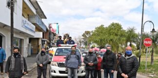 San Fernando: Se celebró una procesión vehicular por la fiesta de Santa Teresita, Patrona de Virreyes