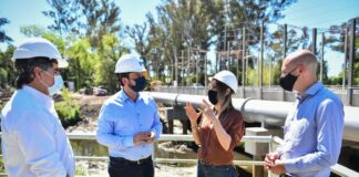 Escobar: Ariel Sujarchuk y Malena Galmarini firmaron convenios de obras