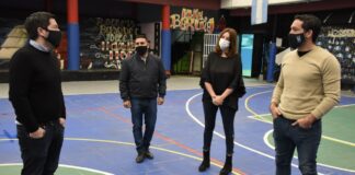 Malvinas Argentinas: Nardini visitó el Club Deportivo El Cruce de Los Polvorines