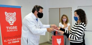 Tigre : El Municipio reconoció la labor de residentes egresados del sistema de salud