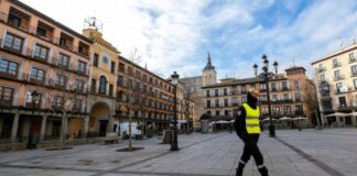 Coronavirus en Europa, Madrid inició dos semanas de aislamiento por el coronavirus