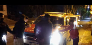 Tigre: Seguimiento por cámaras, el COT detuvo a tres ladrones por robar