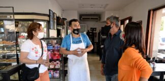Tigre: Concejales del FR TODOS visitaron a comerciantes de General Pacheco