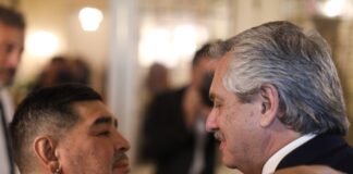 Alberto Fernández: “Diego era Argentina en el mundo y nunca le vamos a poder pagar tanta alegría”