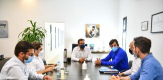 Escobar: El intendente Ariel Sujarchuk y el viceministro Kreplak mantuvieron una reunión de trabajo y recorrieron el Hospital Provincial Erill