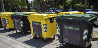 San Isidro: Sumó 150 nuevos contenedores para separar residuos