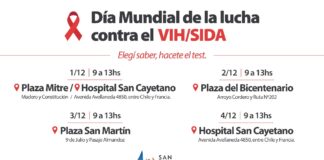 San Fernando: Conmemorará el ´Día Mundial de la Lucha contra el VIH´ con actividades durante la semana