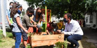 Escobar: Ariel Sujarchuk participó de las actividades de cierre del proyecto Escobar Sostenible en el jardín municipal “El Jacarandá”
