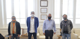 Tigre: Julio Zamora se reunió con Los Tipitos antes de su show