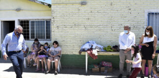 Tigre: Julio Zamora reconoció la labor comunitaria del merendero “Bartolo” de Benavídez