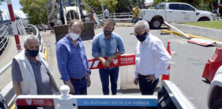 Tigre: Continúan las obras de infraestructura en el Municipio