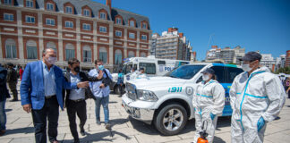 Kicillof, Berni y Montenegro encabezaron el lanzamiento del “Operativo Sol”