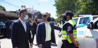Pilar: Kicillof y Achával, juntos en el anuncio de 500 millones de pesos de inversión en seguridad