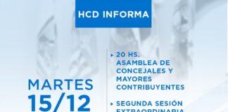 Escobar: El Concejo Deliberante realizará la asamblea de concejales y mayores contribuyentes y la segunda sesión extraordinaria en el Teatro Seminari