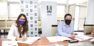 Malvinas Argentinas: Leo Nardini firmó convenios en materia de Género y Diversidad con el Estado nacional