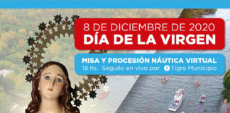Tigre: El 8 de diciembre, la comunidad se prepara para la celebración virtual del Día de la Virgen 2020