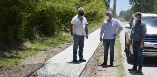 Tigre: Inversión municipal, Julio Zamora supervisó el avance de obras en el partido