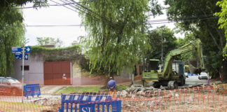 San Isidro: El Municipio renueva asfaltos en Martínez