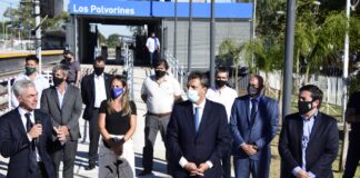 Malvinas Argentinas: Nardini, Meoni y Massa, inauguraron la nueva estación de Los Polvorines