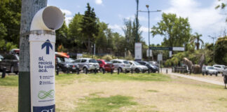 San Isidro: Se instala colilleros para depositar filtros de cigarrillo
