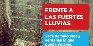Tigre: Alerta meteorológico por tormentas fuertes