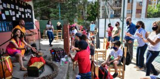 Escobar: Sabena supervisó las actividades de reinserción escolar de los alumnos de la Escuela Primaria 9 de Garín