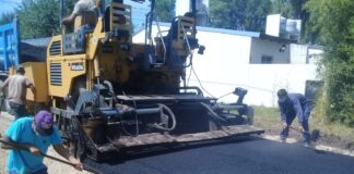 Escobar: La Municipalidad continúa con las obras de pavimentación