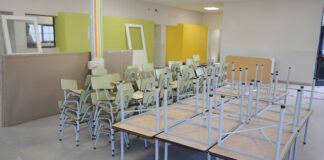 San Fernando: Entregó nuevo mobiliario escolar para las escuelas que está renovando