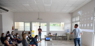 San Fernando: Capacita al personal docente municipal sobre la sanitización preventiva contra el covid-19