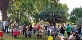 Escobar: Con una clase abierta, JxC vuelve a defender la educación